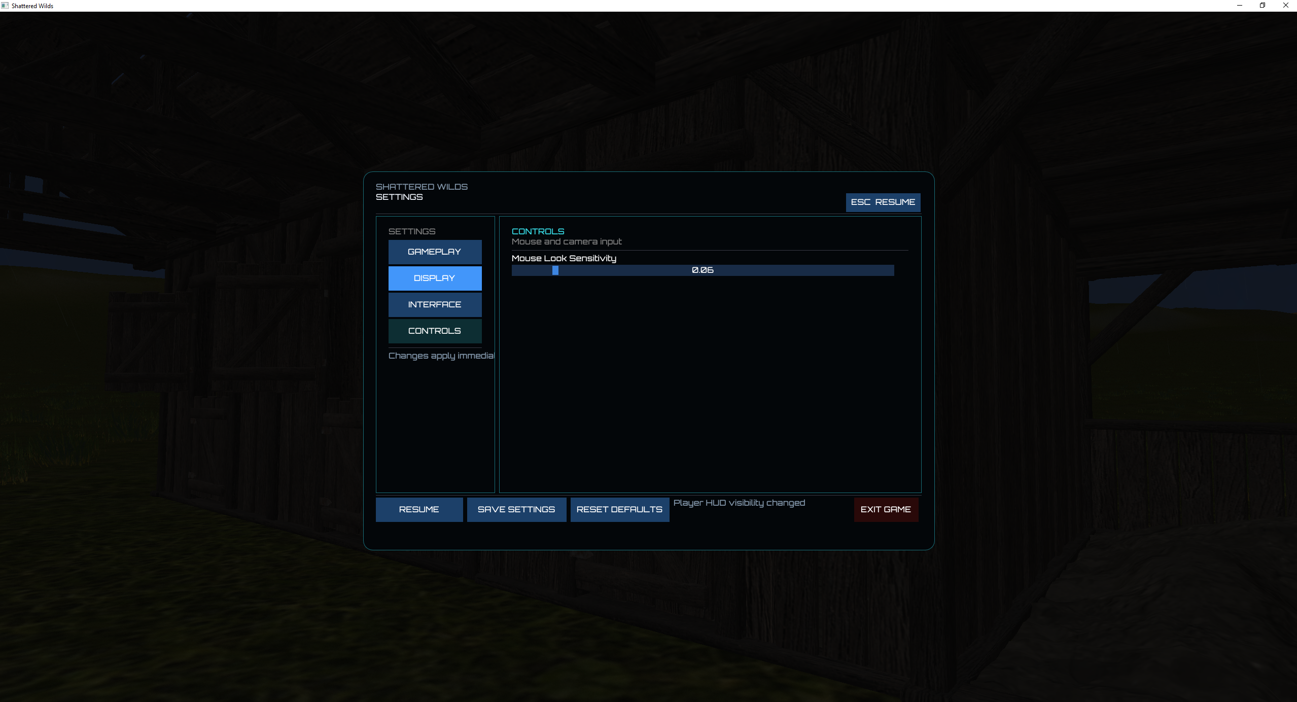 CB Dev Play In Engine test showing an interaction prompt in a running game